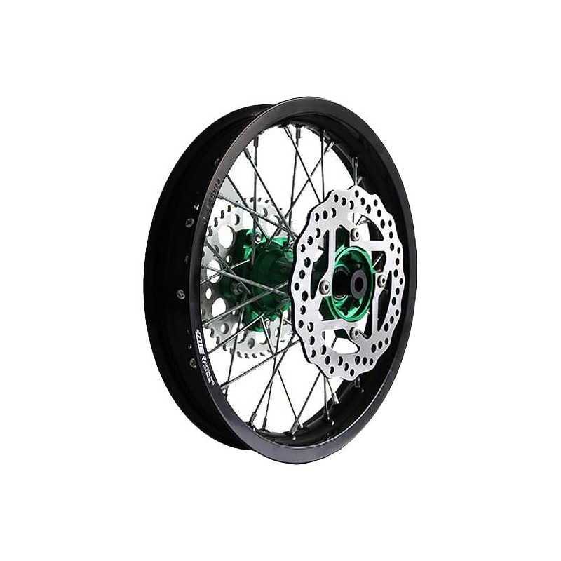 Roue arrière alu 1,85x14’’ YCF Bigy vert