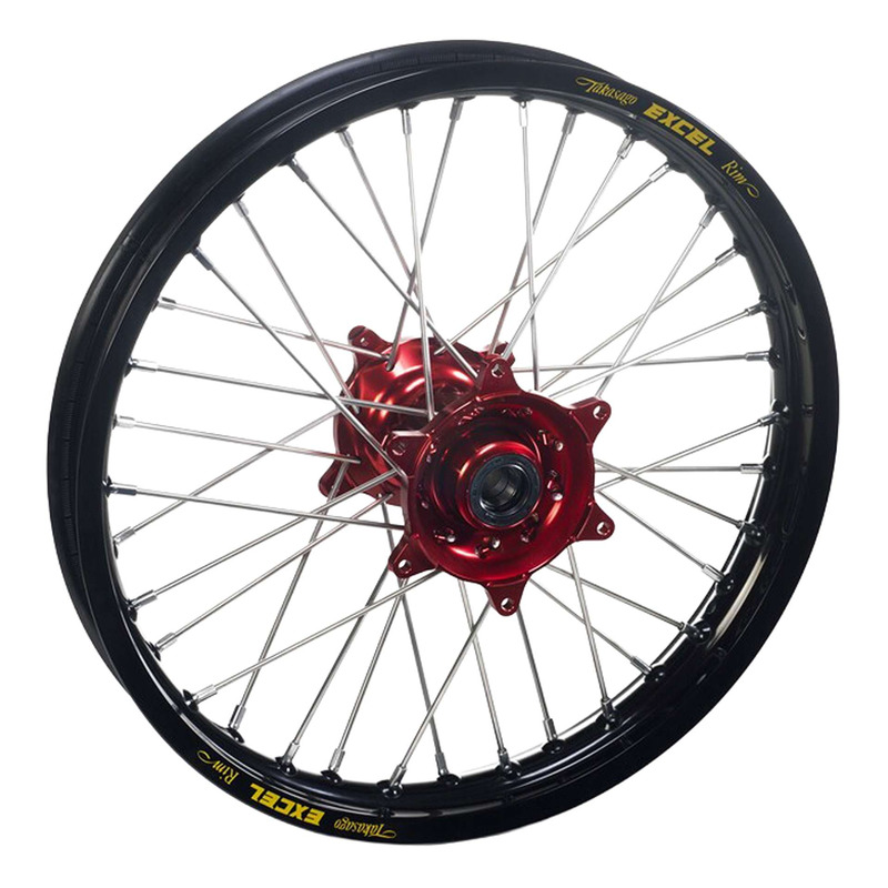 Roue arrière complète HAAN WHEELS noir/rouge Honda 250 crf 22-26