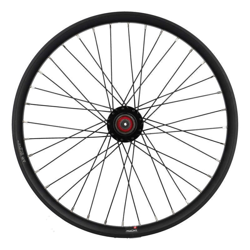 Roue arrière VAE Cargo 20’’ Velox Mach1 Trucky 30 Disque 6 trous 8/11v QR TLR 36t noir