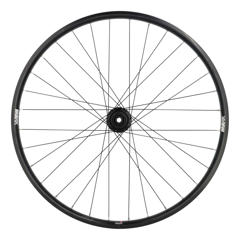 Roue arrière VTT 27,5’’ Velox Mach1 MAXX Disque Centerlock Microspline 12v Thru Axle noir