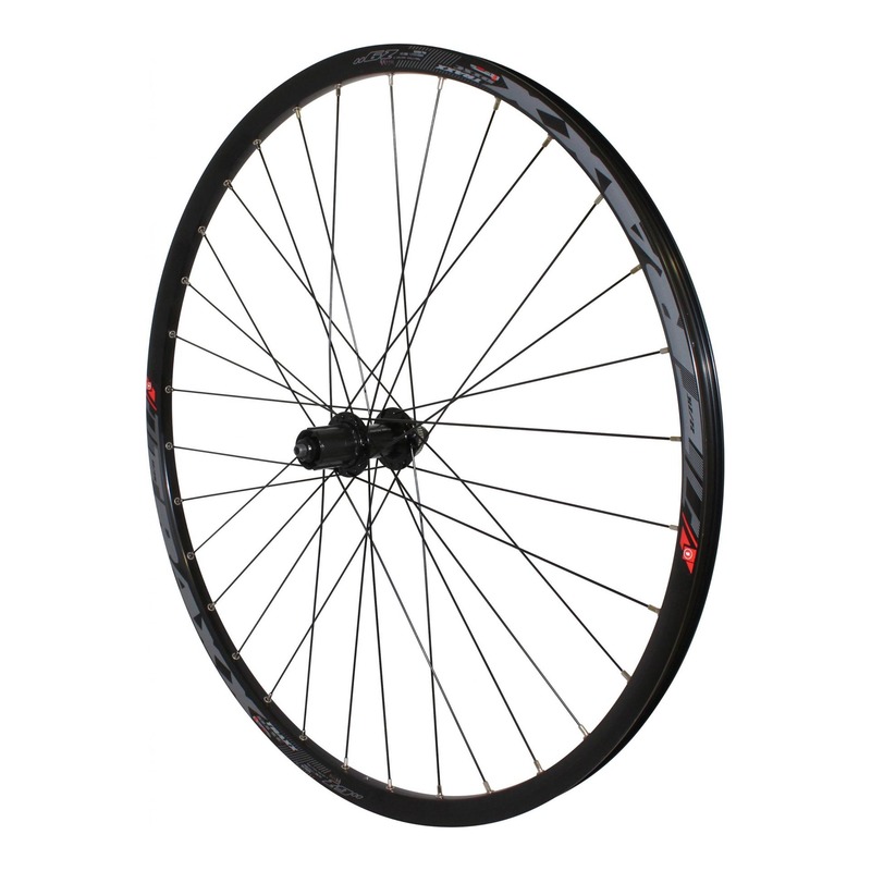 Roue arrière VTT 29 Velox Traxx21 pour disque centerlock et pour cas