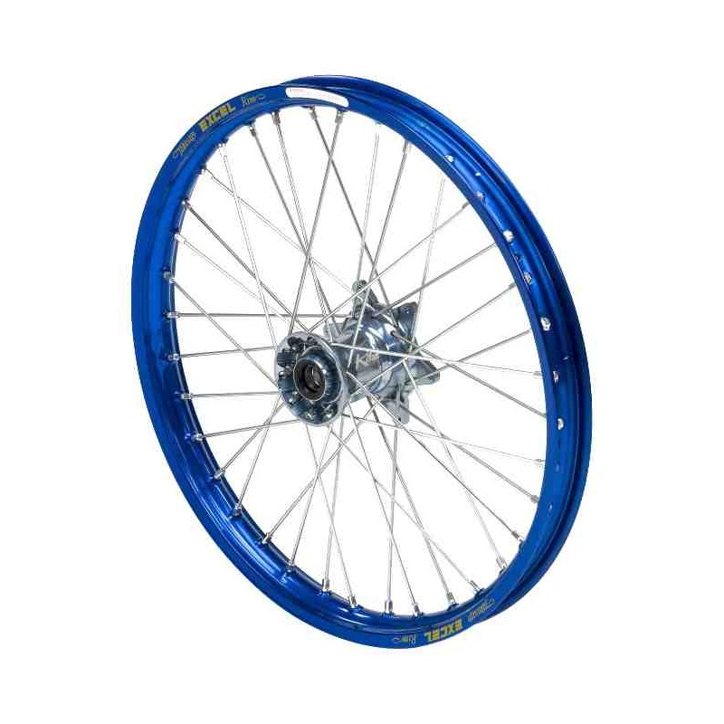 Roue avant bleue Kite Elite MC 1,60 x 19 YZ 85 grandes roues 02-16