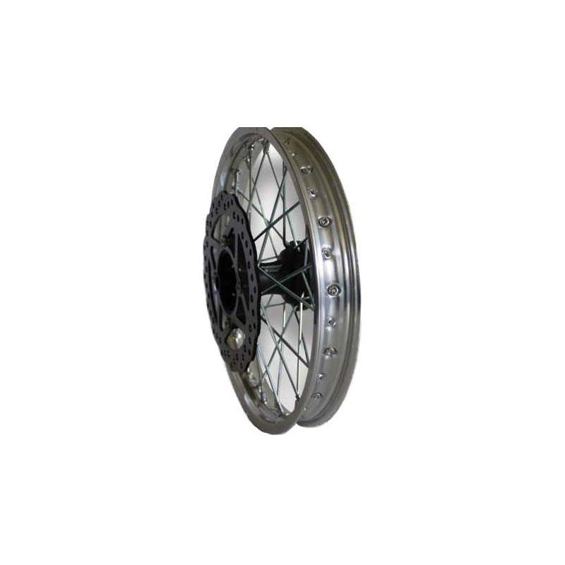 Roue avant complète alu YCF 1.4x14’’ YCF SP3 2019 argent/moyeu no