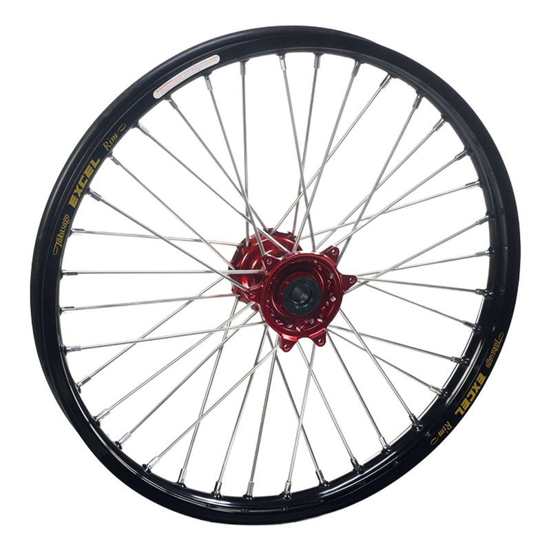 Roue avant complète Noir/Rouge HAAN Wheels Honda CRF 250 22-27
