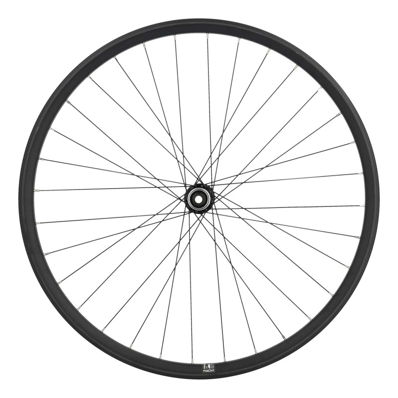 Roue avant Gravel 700C Velox Mach1 Pulse 23 Disque Centerlock Thru Axle TLR noir