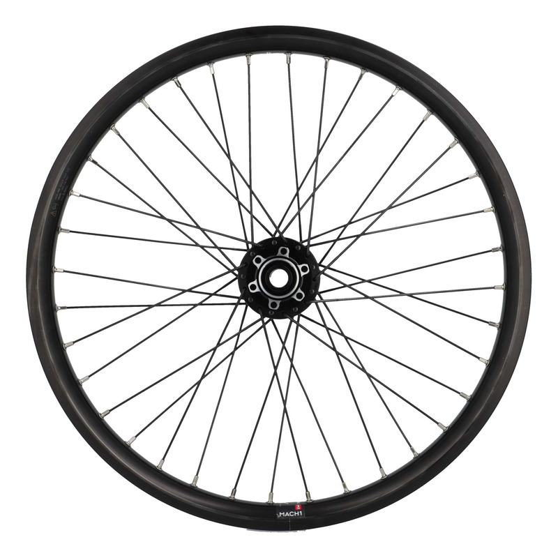 Roue avant VAE Cargo 20’’ Velox Mach1 Kargo Disque 6 trous Thru Axle noir