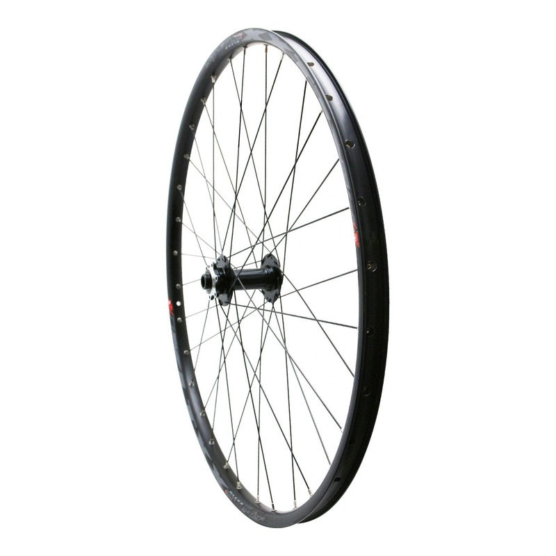 Roue avant VTT 29 Velox Klixx Boost à disque et axe traversant (tube