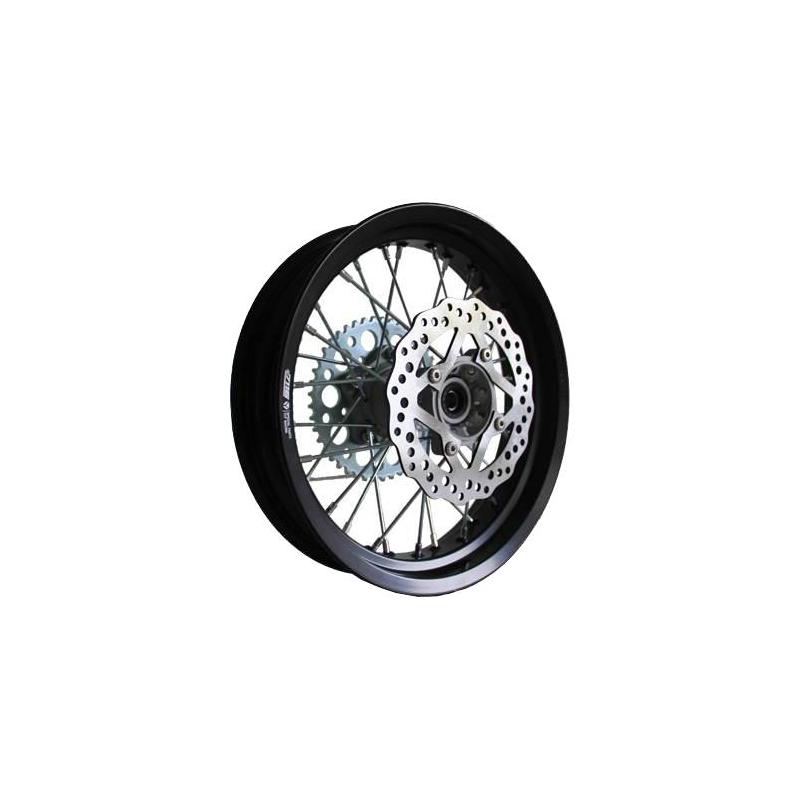 Roue complète arrière alu YCF Sunday Motors 3,0x14’’ noir