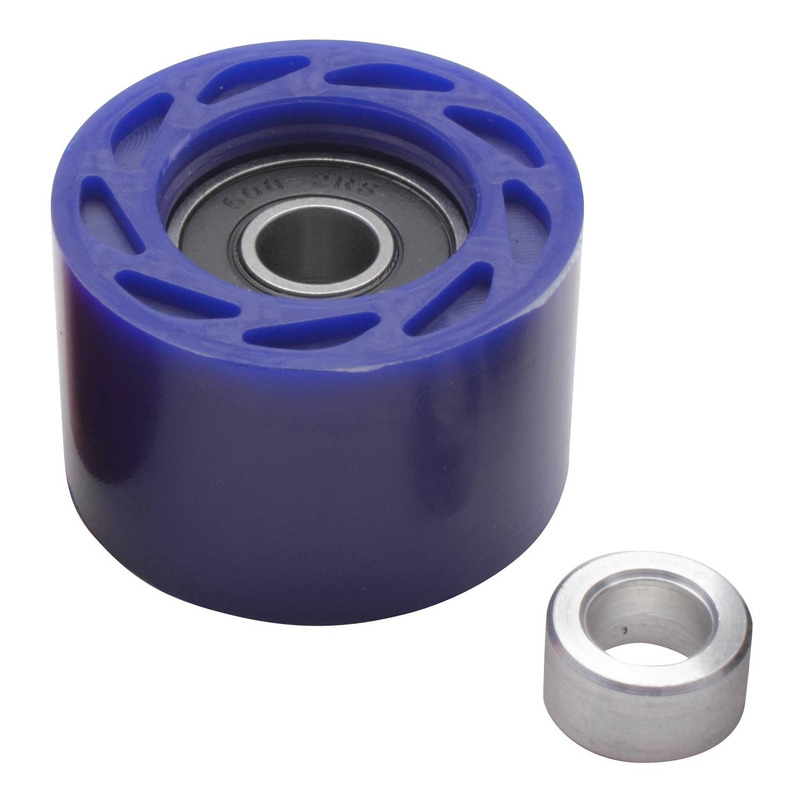 Roulette de chaîne Racing Moto Technology Ø42mm bleu