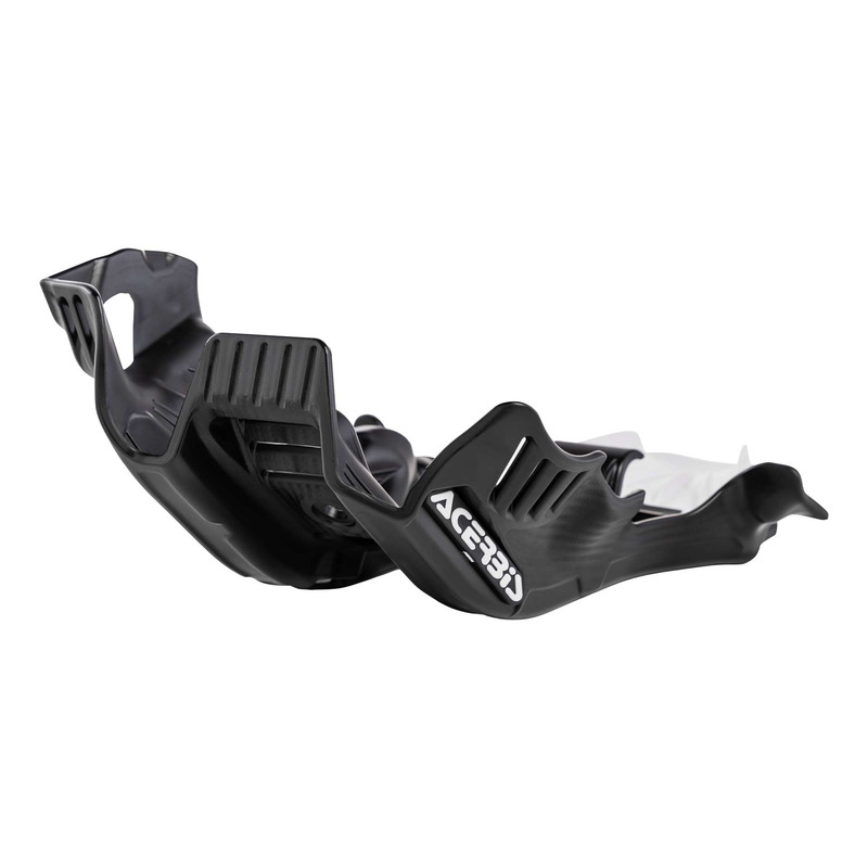 Sabot Moteur ACERBIS Noir / Blanc - Husqvarna 250 TC 19-22