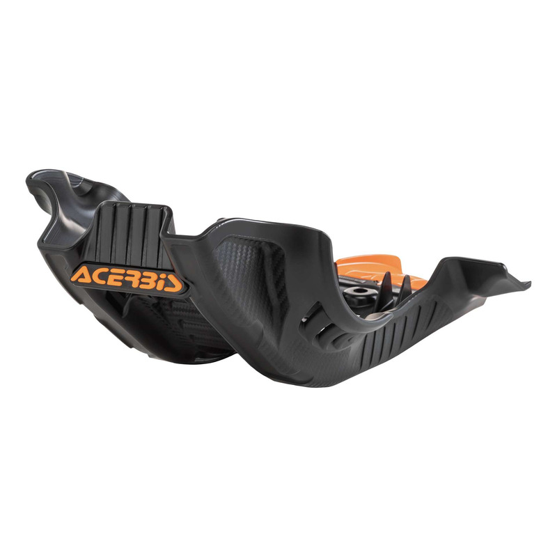Sabot Moteur ACERBIS Noir / Orange - KTM 250 / 350 SXF 19-22