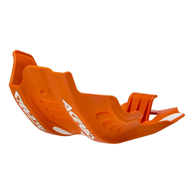 Sabot Moteur ACERBIS Orange / Blanc - KTM 450 / 500 EXCF 20-23