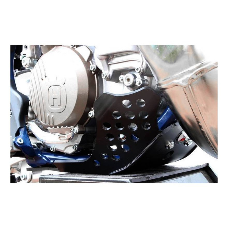 Sabot moteur AXP GP plastique 6 mm noir KTM SX 250 19-22