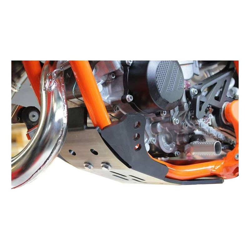 Sabot moteur AXP GP plastique 6 mm noir KTM SX 85 18-22