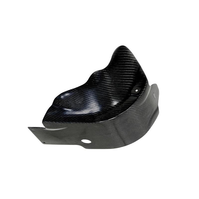 Sabot moteur Leovince carbone KX 250F 2009-12