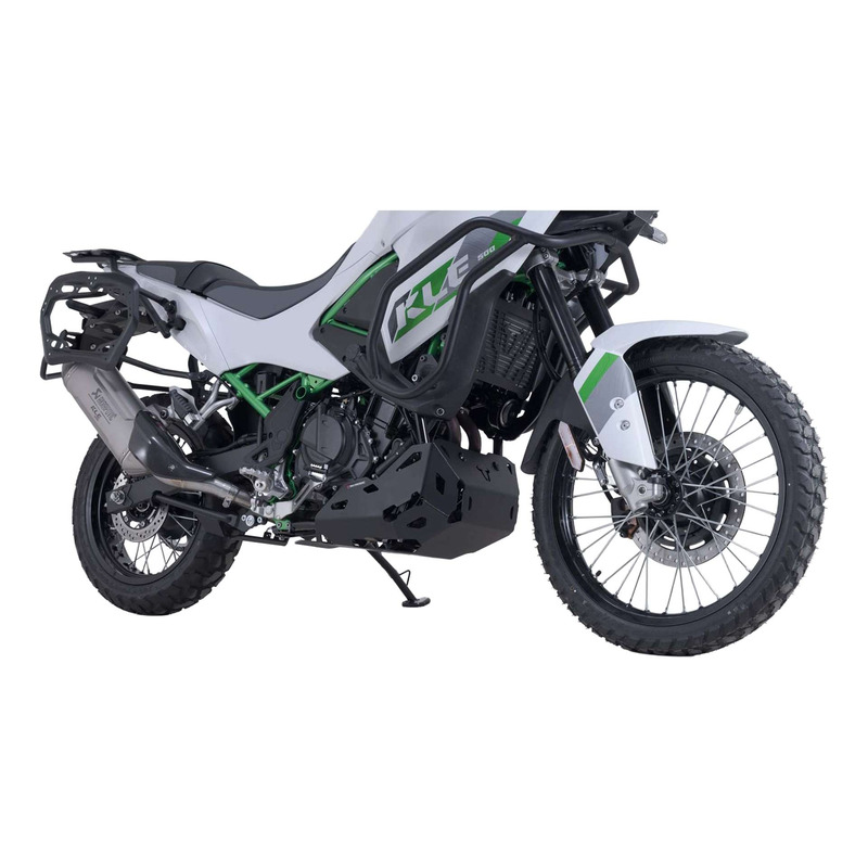 Sabot moteur SW Motech aluminium noir Kawasaki KLE 500 2026