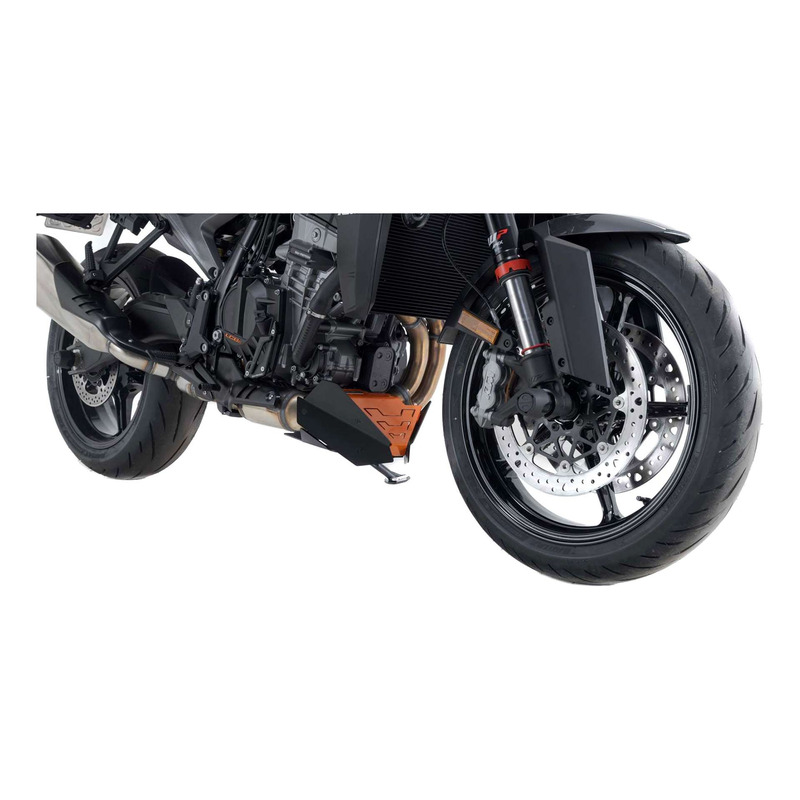 Sabot moteur SW-Motech noir/orange KTM 990 Duke 24-25Â Â Â Â Â Â Â Â Â
