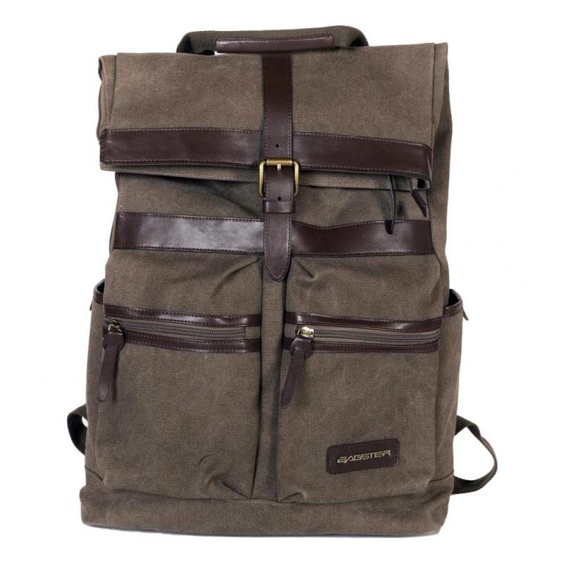 Sac à dos Bagster vintage MOTOR marron/kaki