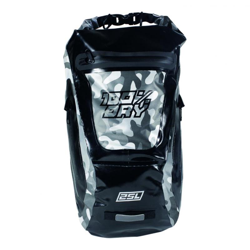 Sac à dos Darts 100 % Dry Fusion camo noir 25L