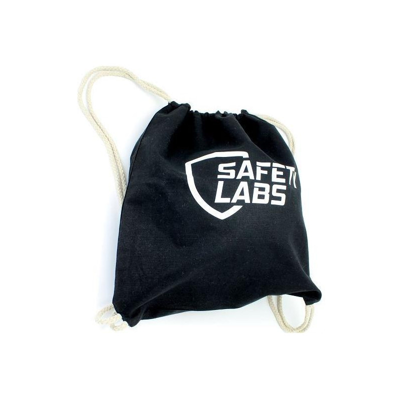 Sac à dos ficelle Safety Labs noir