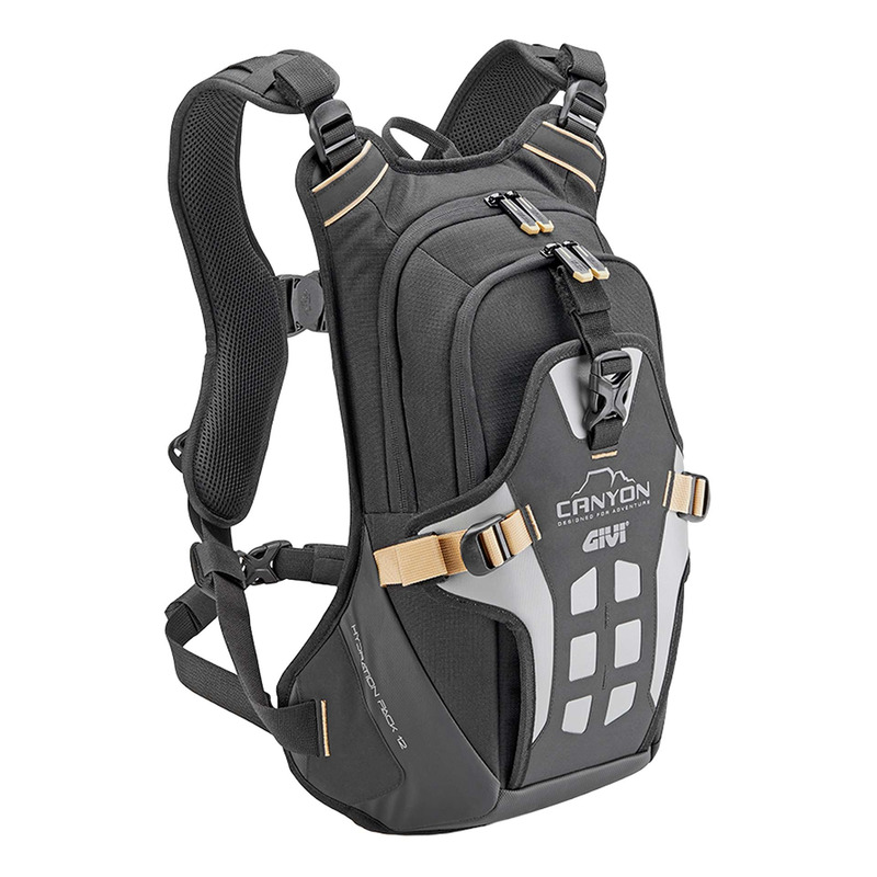 Sac à dos Givi Canyon 12L avec emplacement pour poche d'hydratation