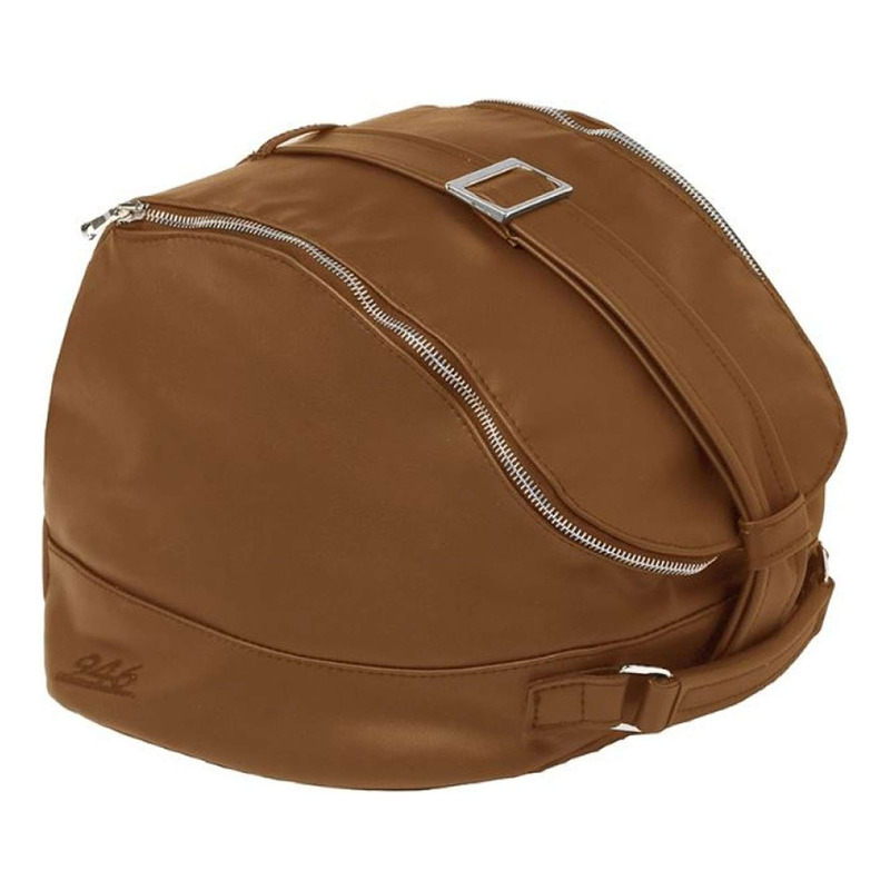 Sac de casque en cuir beige d'origine 605815M0PC Vespa
