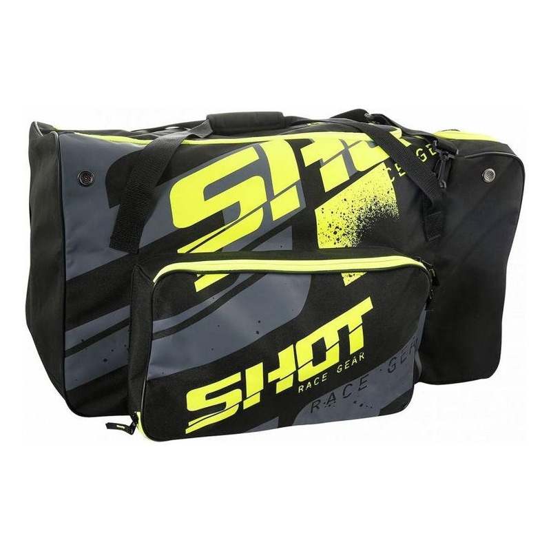 Sac de sport Shot Sport 2.0 noir/jaune fluo