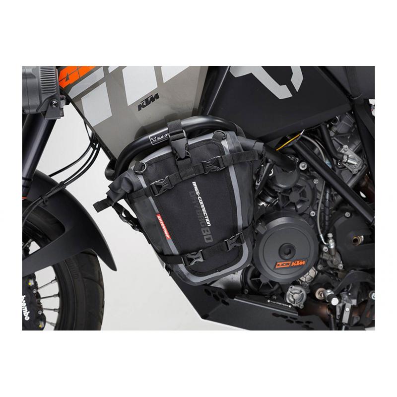Kawasaki Z 800 BJ 2013-2016 Bobbins/racingadapter soporte de montaje m8 azul 
