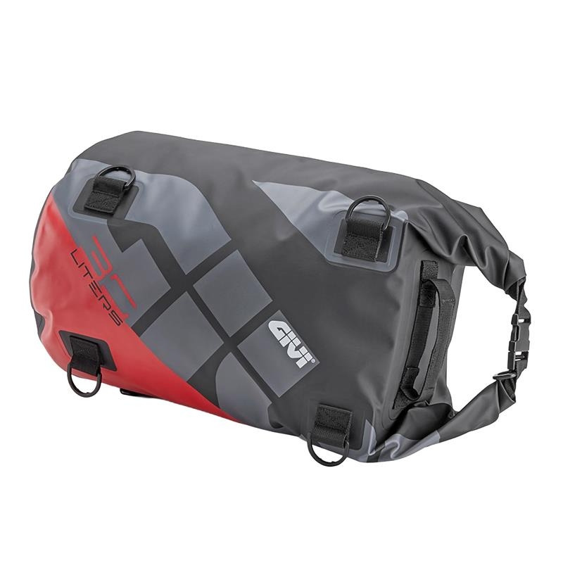 Sac rouleau étanche Givi 30L gris/rouge