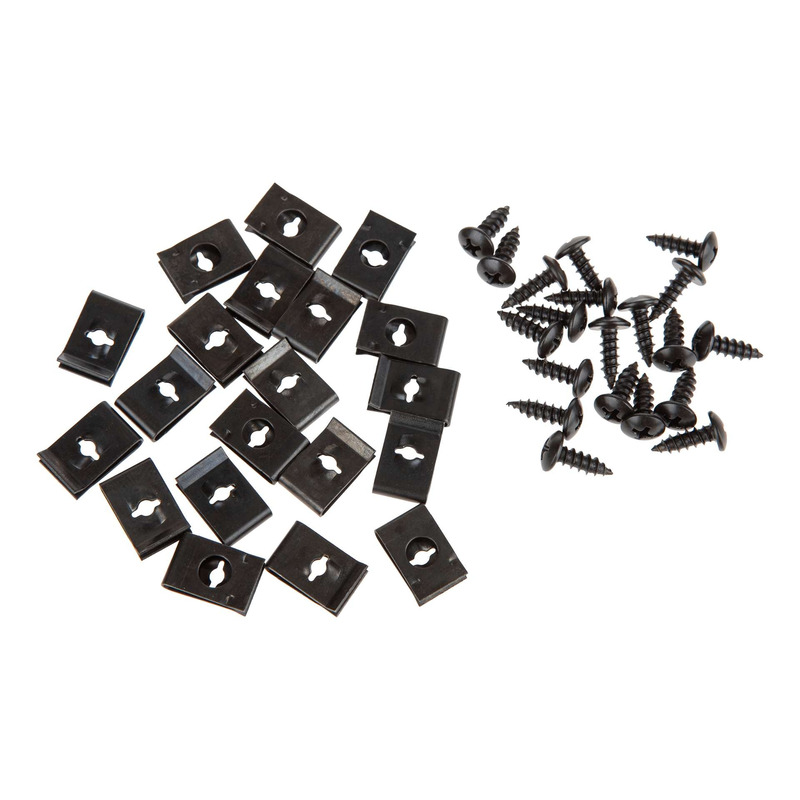 Sachet agrafes & vis carÃ©nage M4x10 (x20)