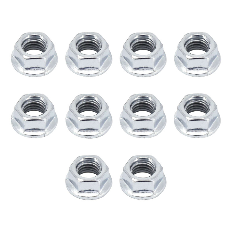 Sachet de 10 écrou 6 pans Ø M10x1,5 mm 1tek