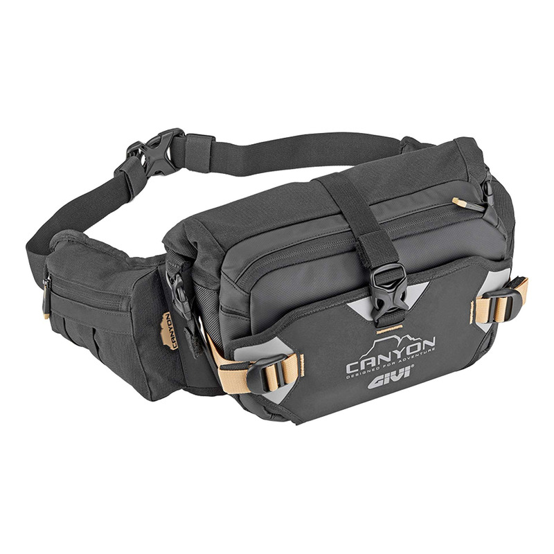 Sacoche banane Givi Canyon 8L avec emplacement pour poche d'hydratation