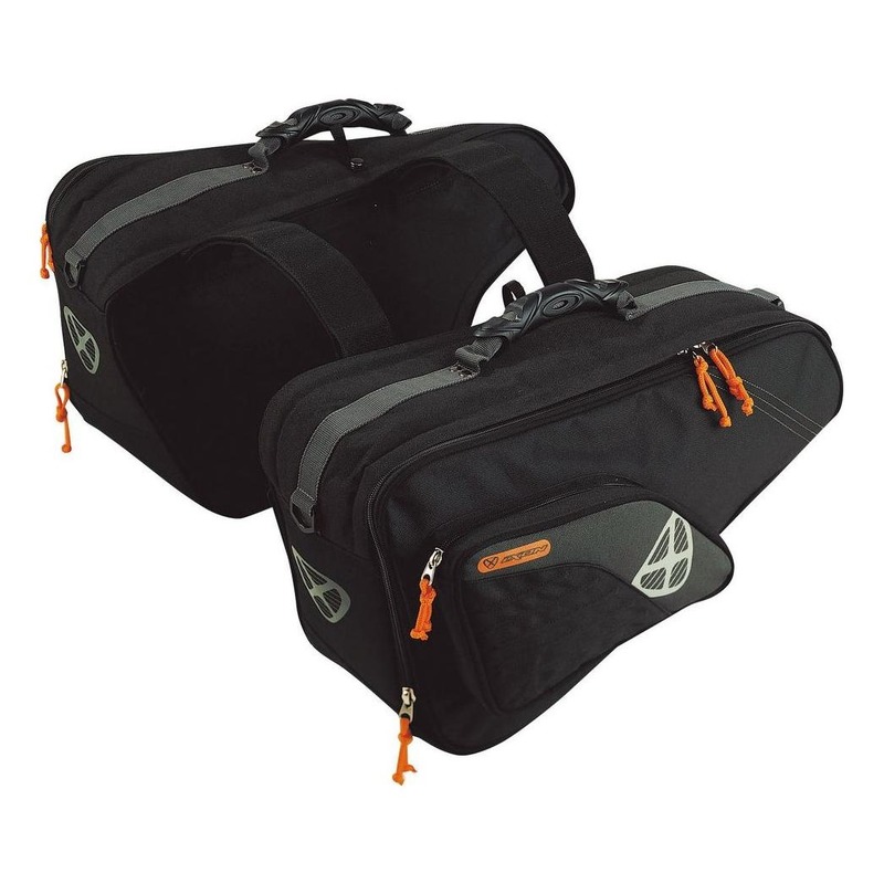 Sacoche cavalière Ixon X Comp noir/gris