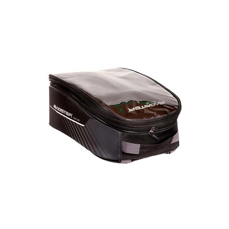 Sacoche de réservoir magnétique Bagster D-LINE VIBER extensible 15L à 10L noir