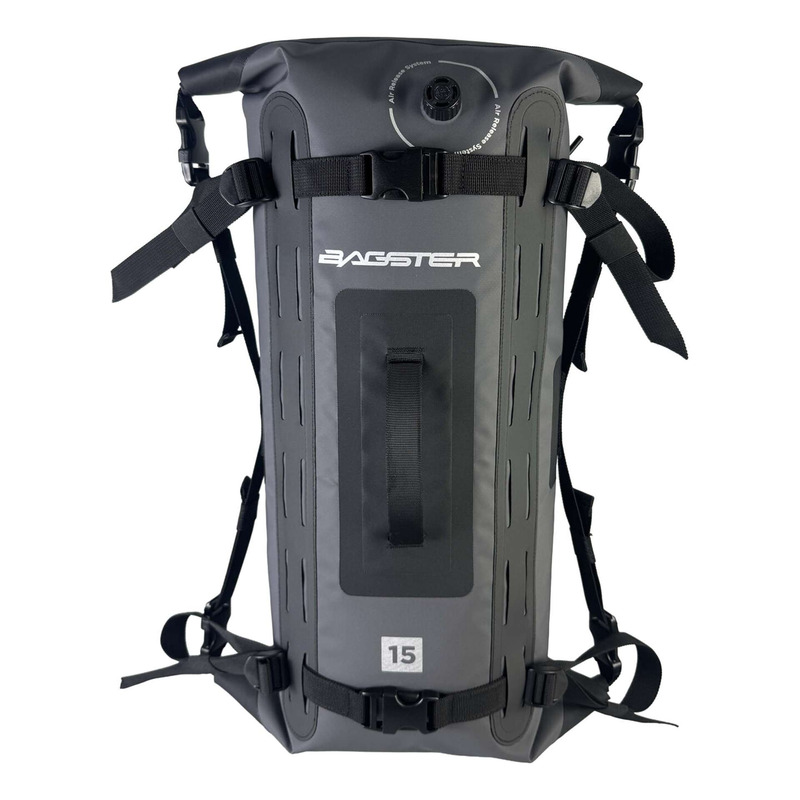 Sacoche de selle étanche Bagster DRYBAG 15L gris
