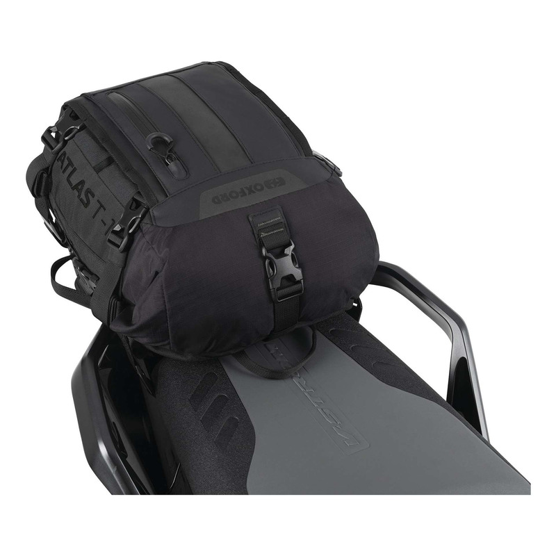 Sacoche de selle modulable Oxford Atlas T-10 Advanced Tourpack noir