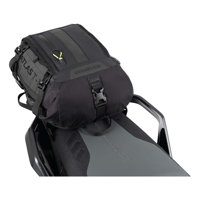 Sacoche de selle modulable Oxford Atlas T-10 Advanced Tourpack noir/anthracite