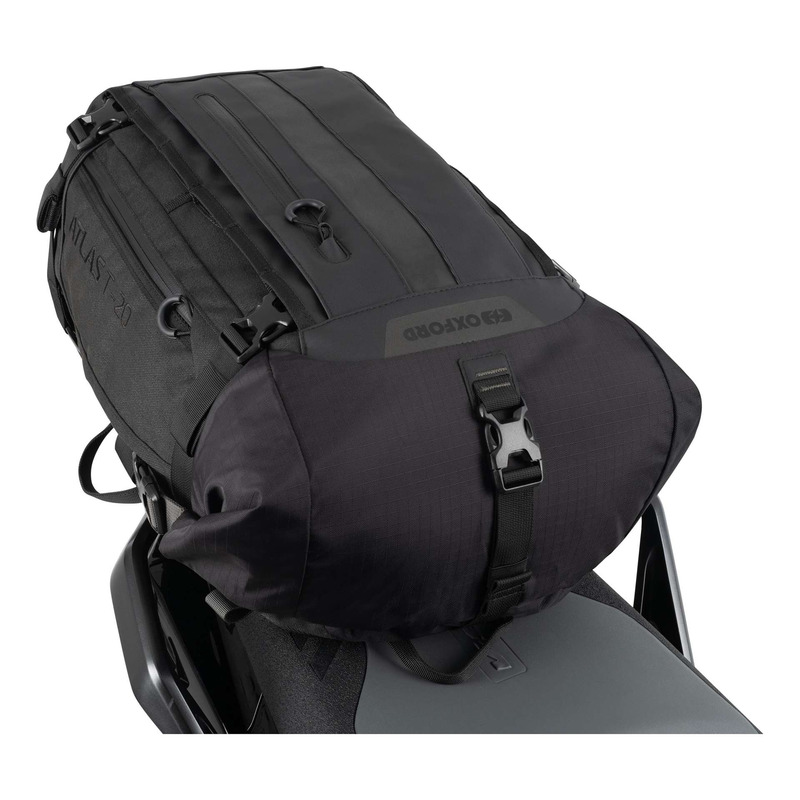Sacoche de selle modulable Oxford Atlas T-20 Advanced Tourpack noir