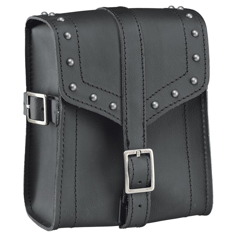 Sacoche Held Cruiser Sissy Bar noir avec rivets- S