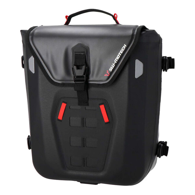 Sacoche latérale gauche SW Motech Sysbag WP M 17-23 L noire support S
