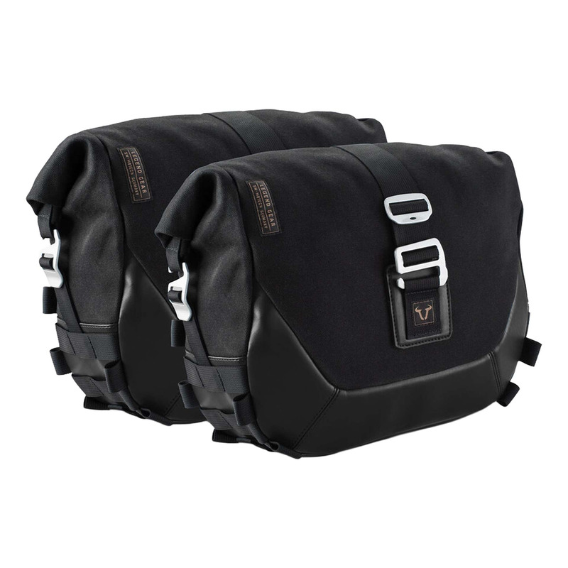 Sacoches latérales SW-Motech Legend Gear LC1 Black Edition Moto Guzzi V7 20-25