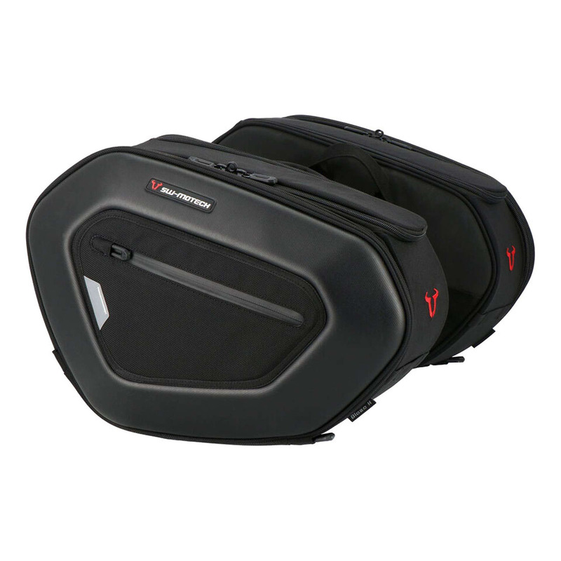 Sacoches latérales SW-Motech Pro Blaze noires/grises Ducati Streetfighter V4 20-26