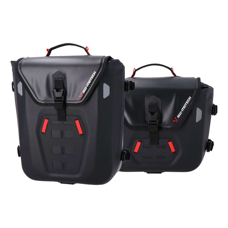 Sacoches latérales SW Motech Sysbag WP M/S noires support SLC Royal Enfield Guerilla 450 24-26