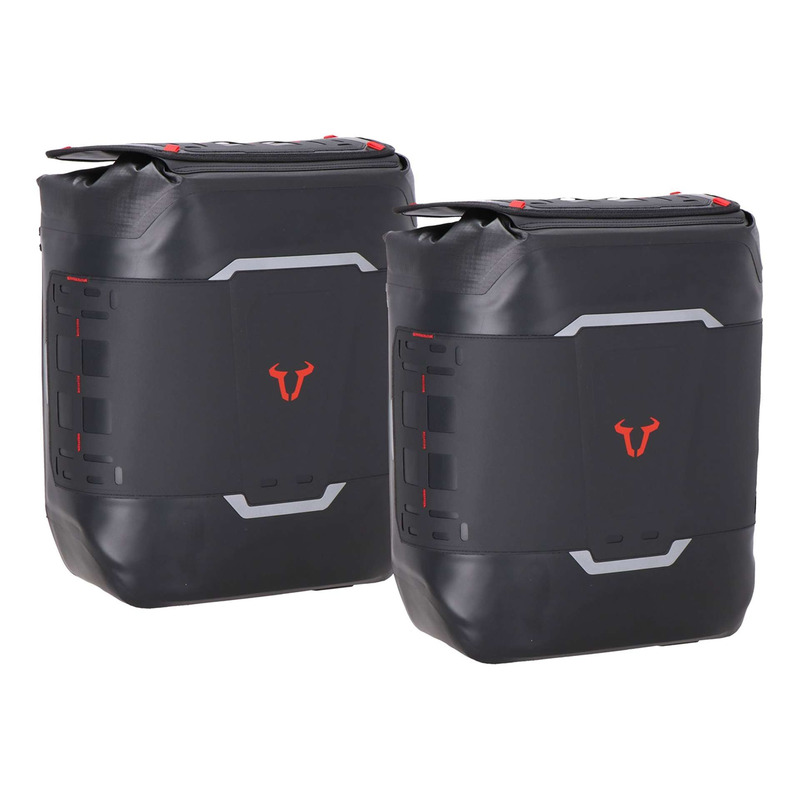 Sacoches latérales SW-Motech WP 16/16L fixation V-LOC Triumph Bonneville T100 16-26