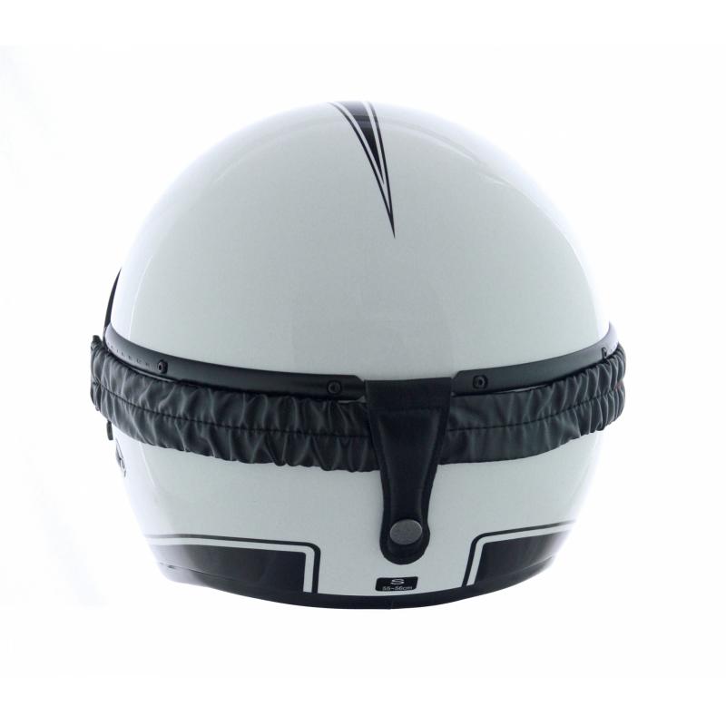 Sangle en cuir noir Chaft