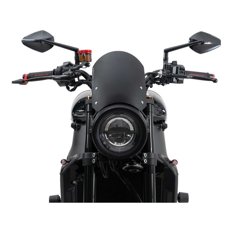 Saute-vent Barracuda Aerosport Aluminium noir Yamaha XSR 900 22-23