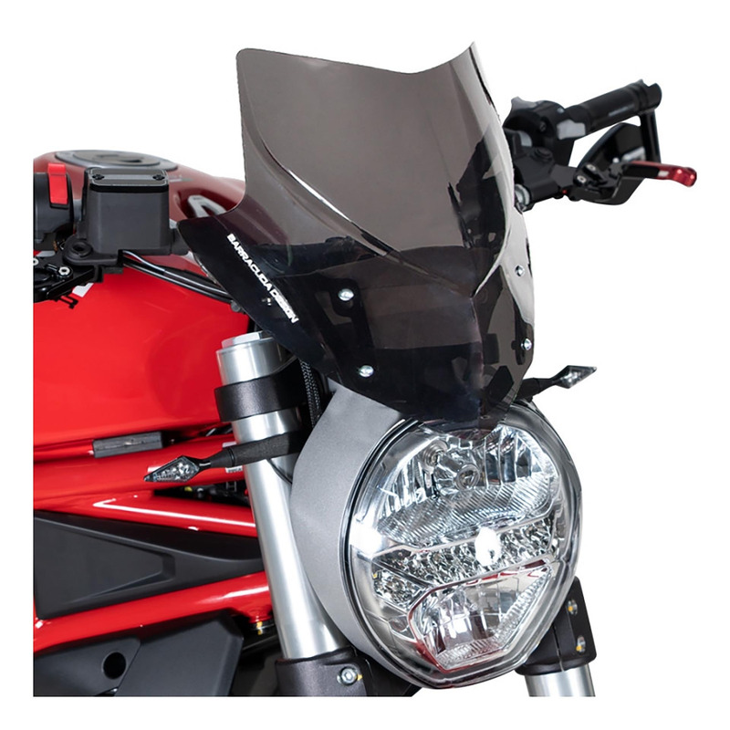 Saute-vent Barracuda Aerosport fumé Ducati Monster 1200 14-19