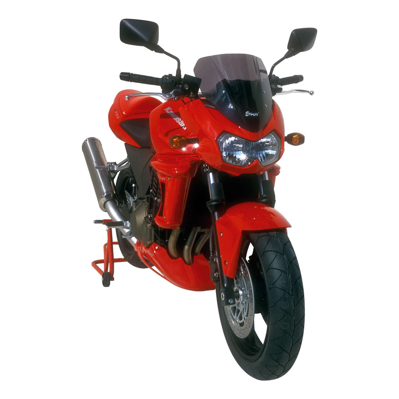 Saute-vent Ermax Haute protection 31 cm Kawasaki Z 750 04-06 noir fonc