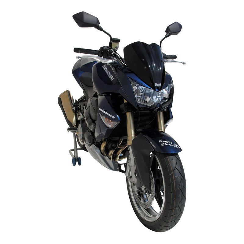 Saute-vent Ermax Haute protection 34 cm Kawasaki Z 1000 07-09 noir fon