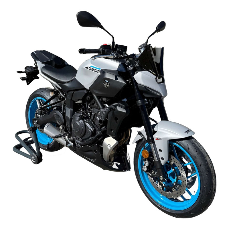 Saute-vent Ermax Hyperport 18 cm Yamaha MT-07 2025 gris